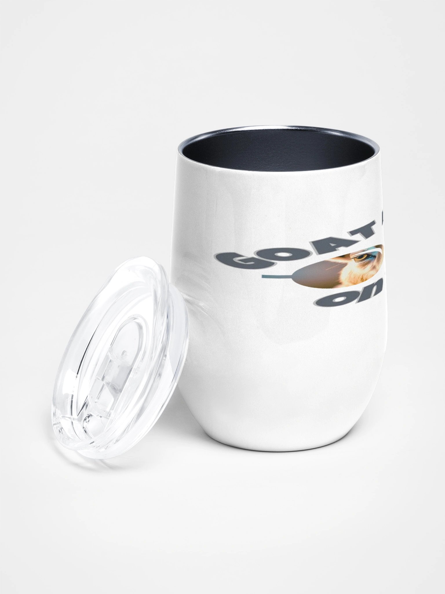 Goat My Eye On You Wine Tumbler product image (2)