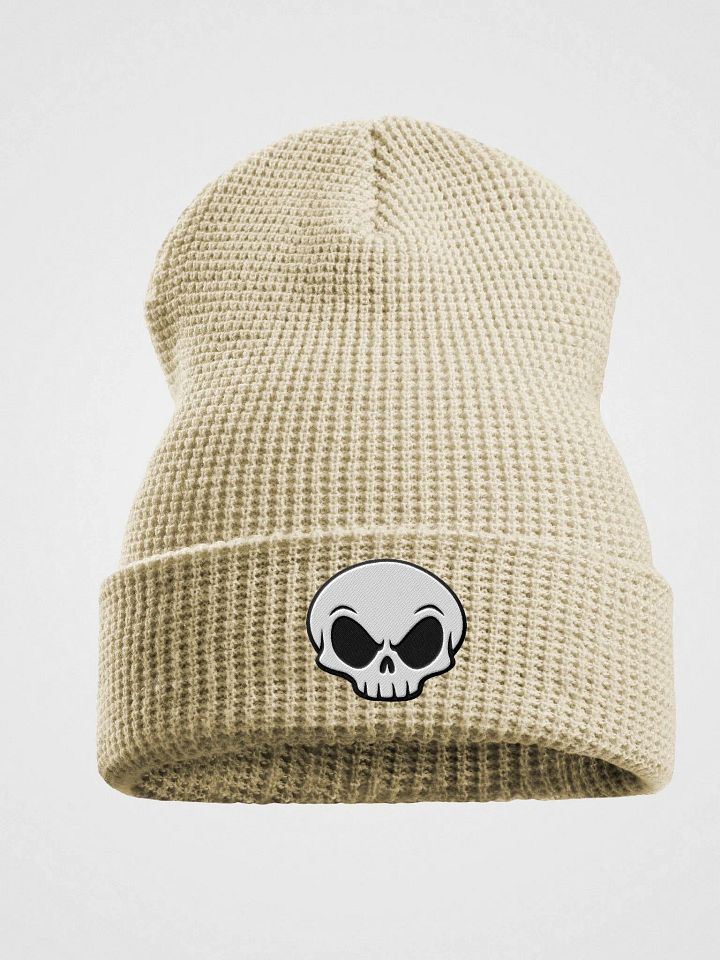 Skull Waffle Beanie product image (1)