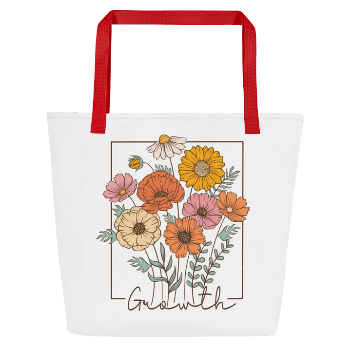 Growth Floral Tote Bag product image (10)