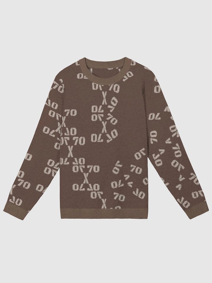 The Lives On HIGH | 777 | UNISEX Knitted Crewneck Sweater | 021 product image (1)
