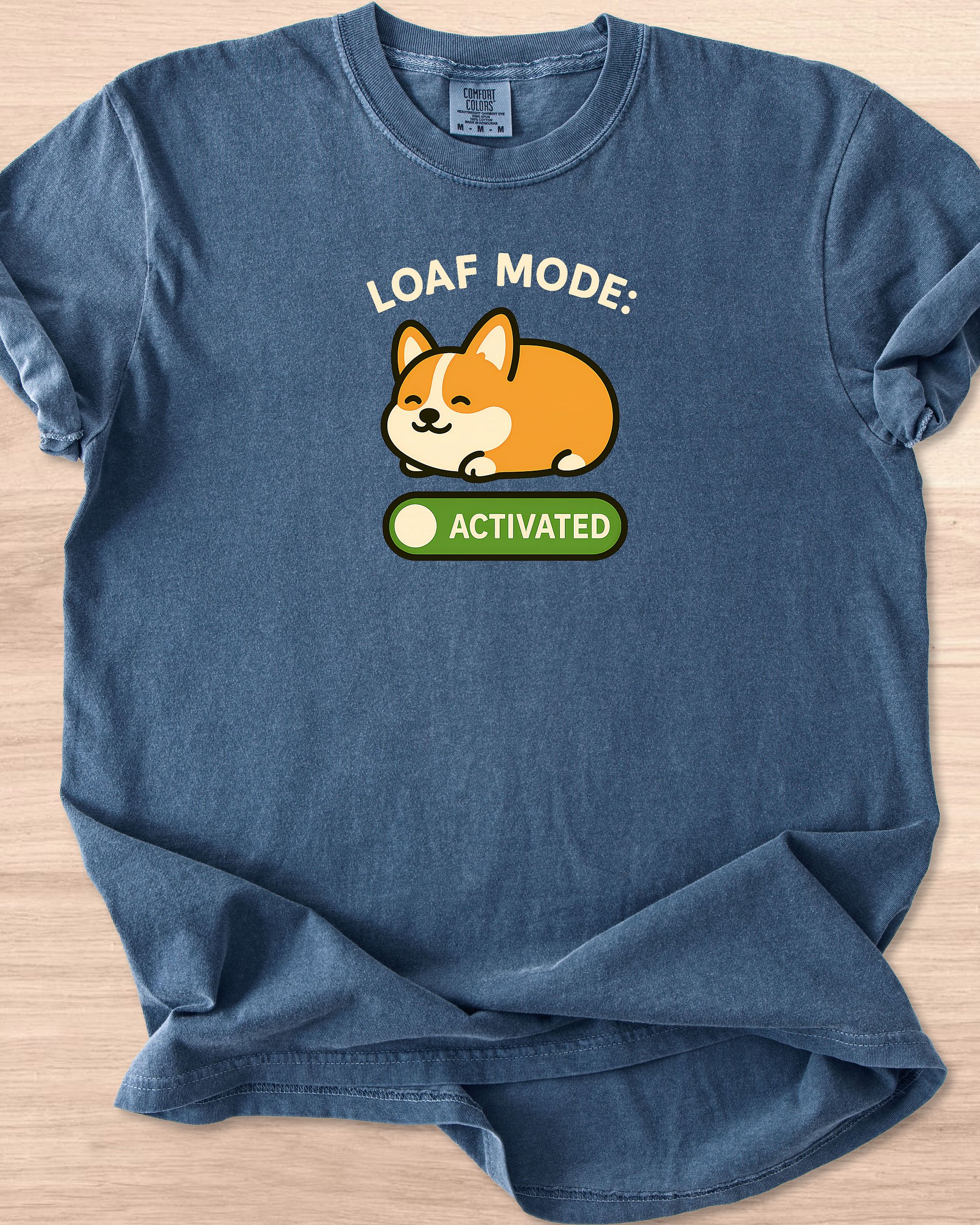 Loaf Mode: Activated (Corgi) Tee product image (30)