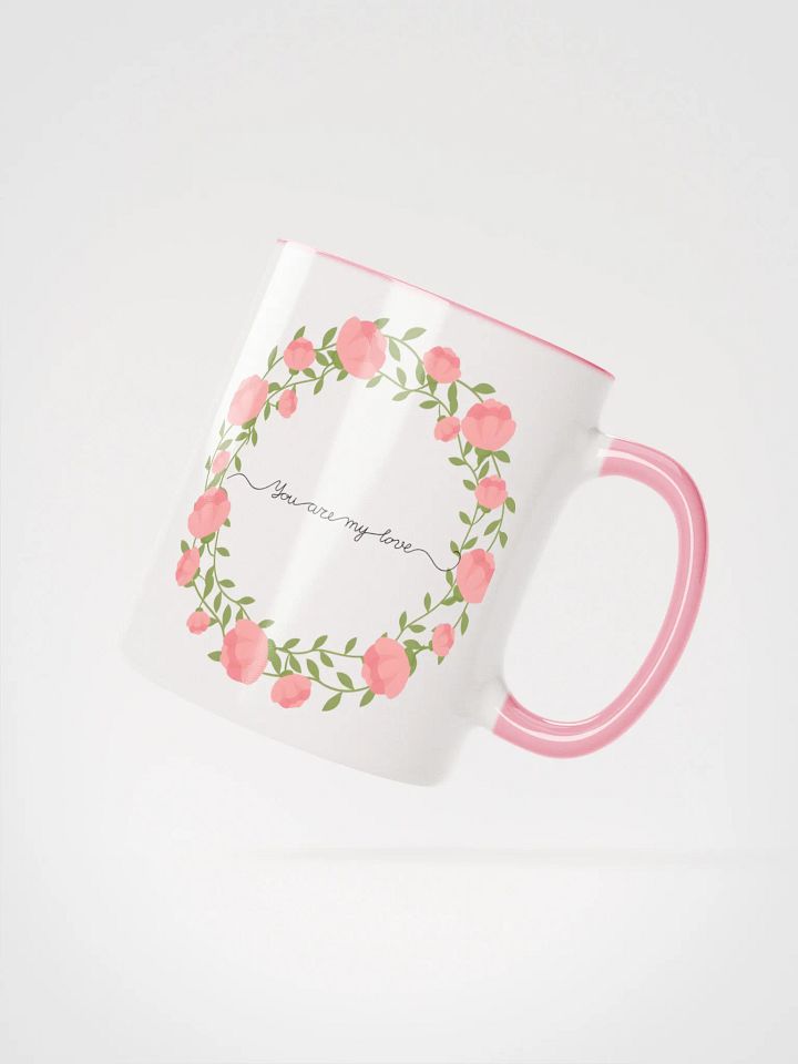 Floral Elegance Ceramic Mug product image (2)