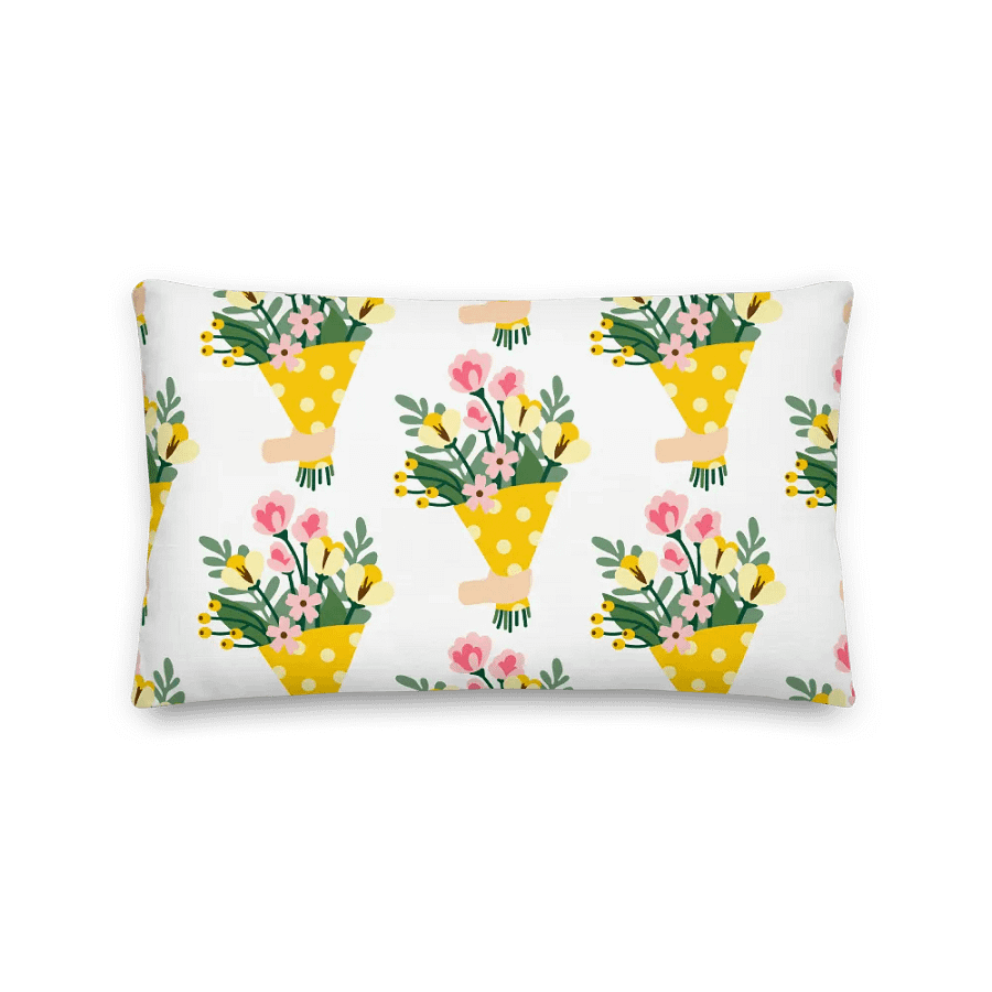 Polka Dot Bouquet Bliss Pillow product image (5)
