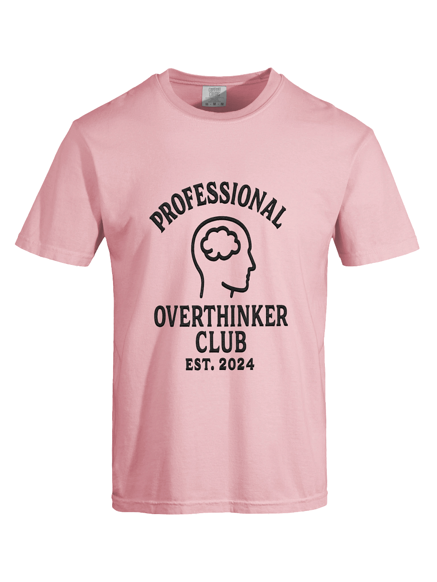 Professional Overthinker Club Emblem Tee product image (15)