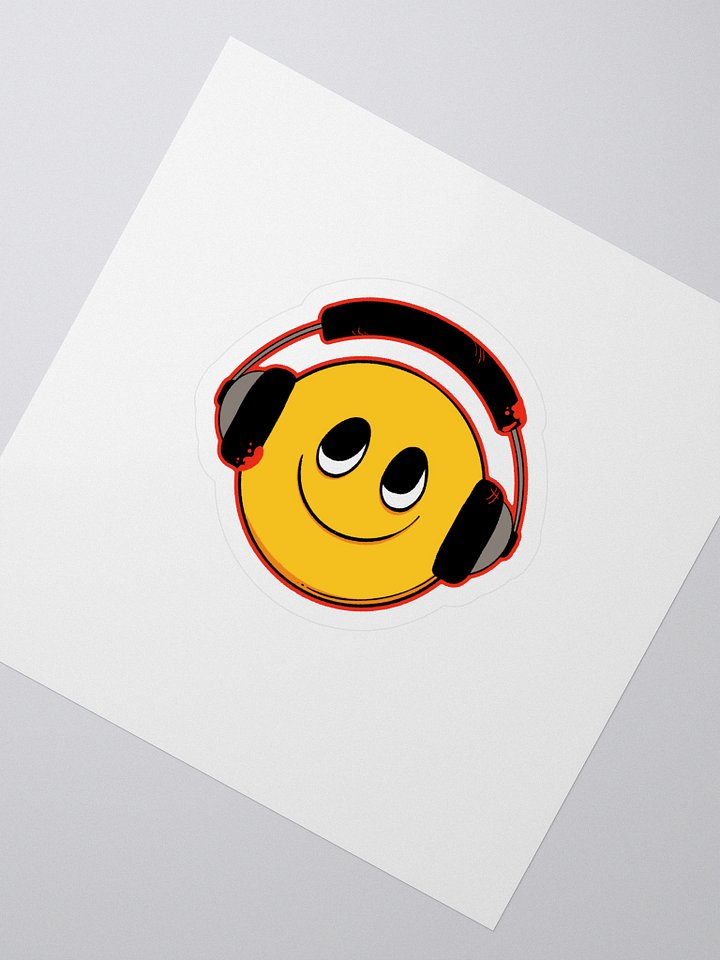 Knife Radio Logo Sticker product image (2)