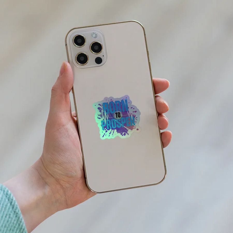 Born to Prosper Holographic Sticker Set product image (6)