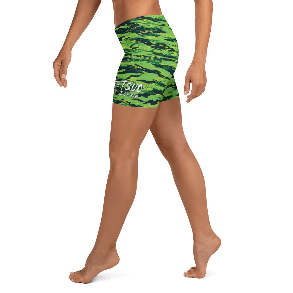Green Camo Bike Shorts product image (5)