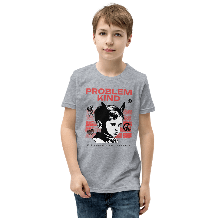 Problem Kind | Unisex Bella+Canvas Youth Short Sleeve T-Shirt product image (2)