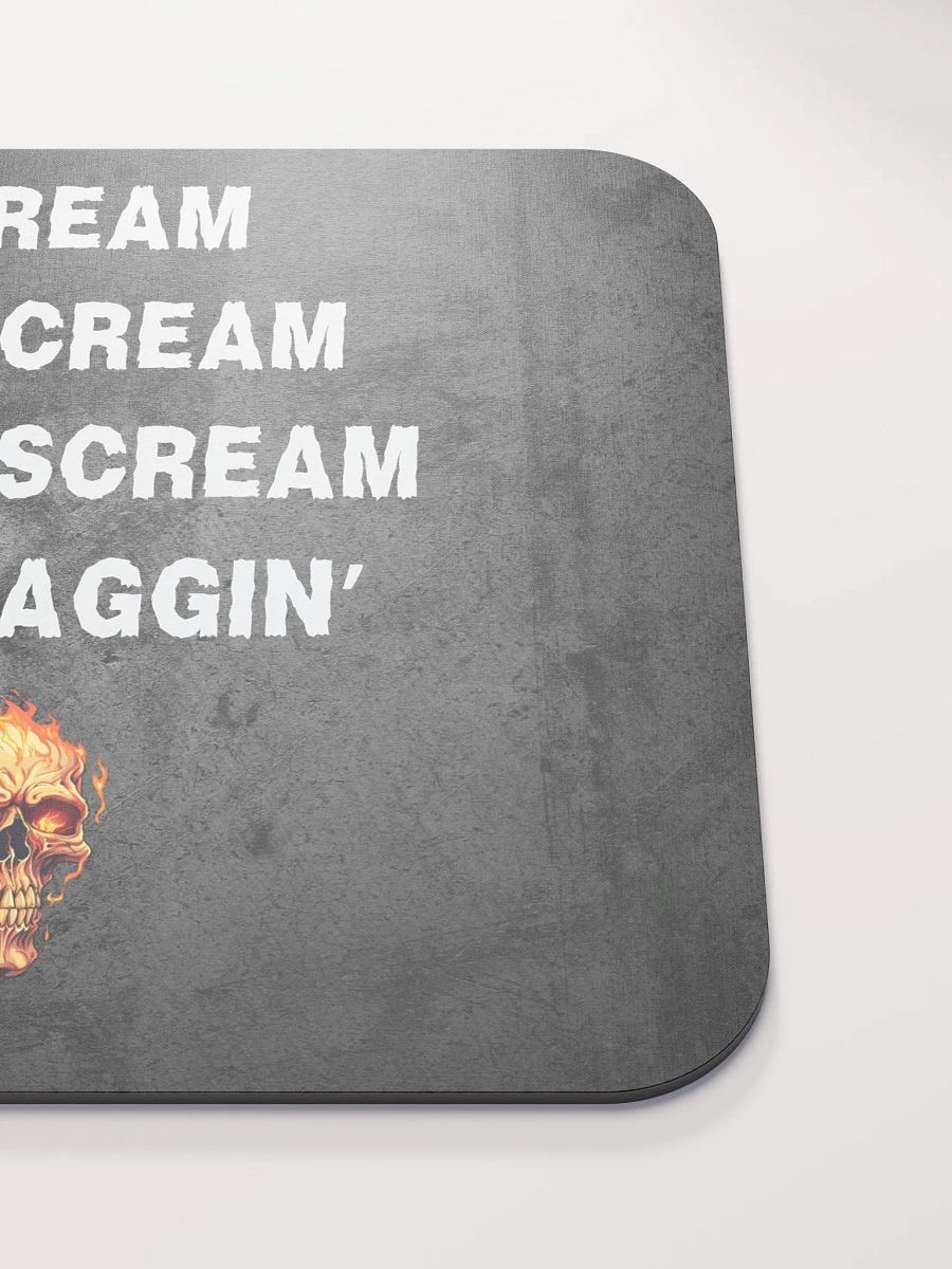 Flaming Skull Classic Mouse Pad product image (5)