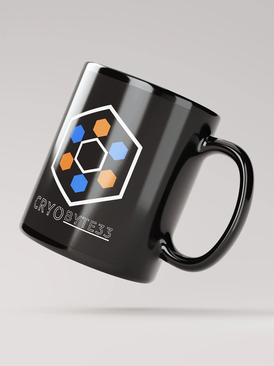Glossy Black Mug product image (3)