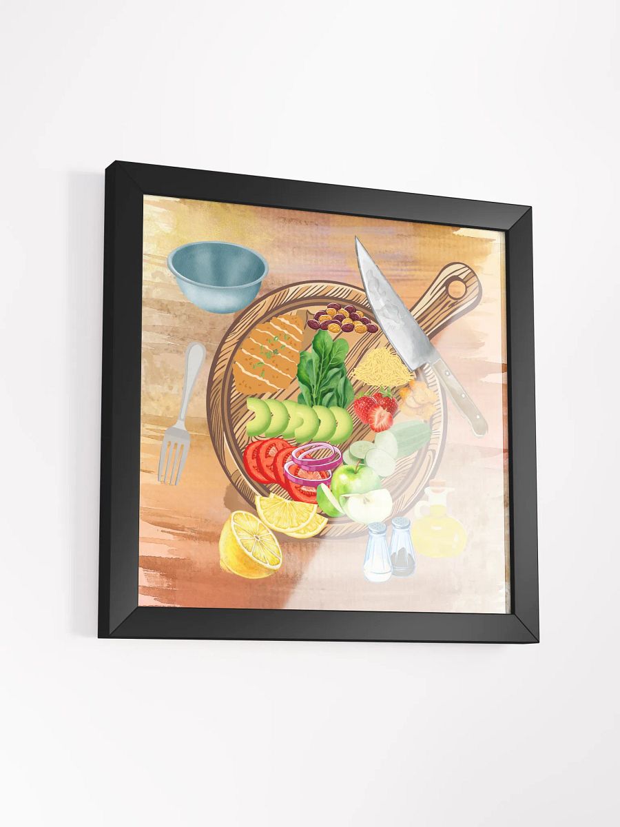 Salad Fixings Framed Poster product image (7)
