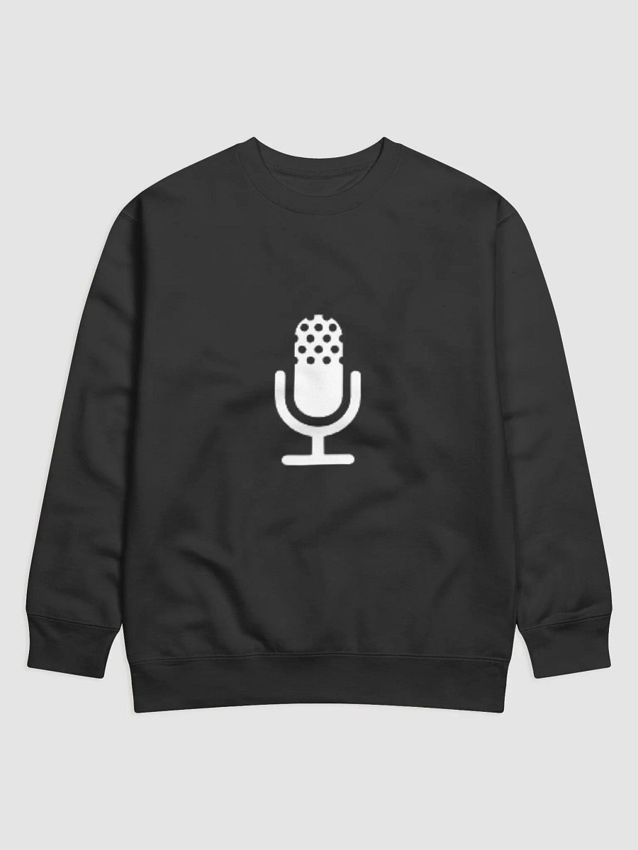 Microphone Icon Premium Sweatshirt product image (3)