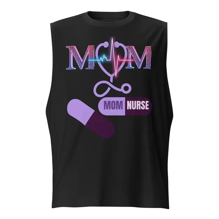 Nurse Mom Capsule Muscle Tank product image (1)