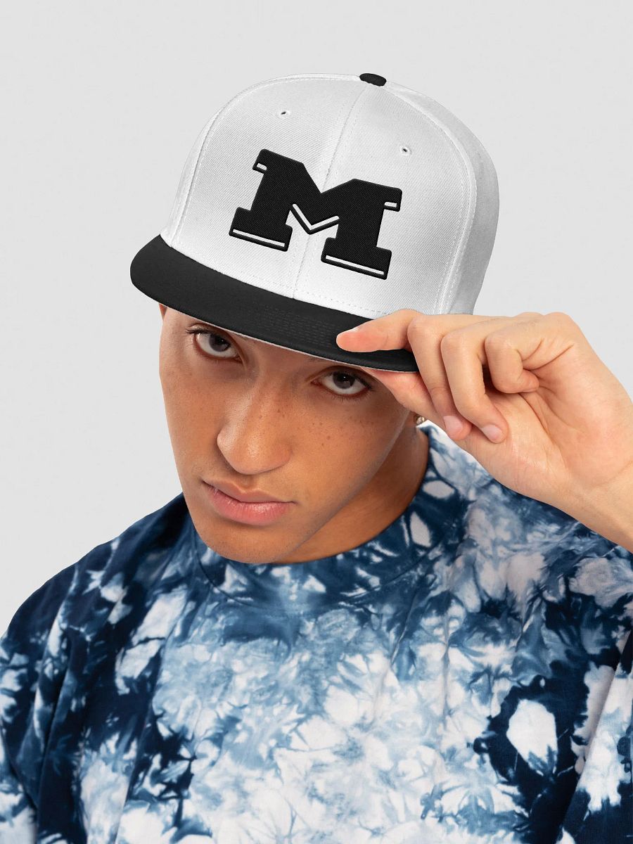 Coach Mike "M" Snapback - White/Black product image (5)