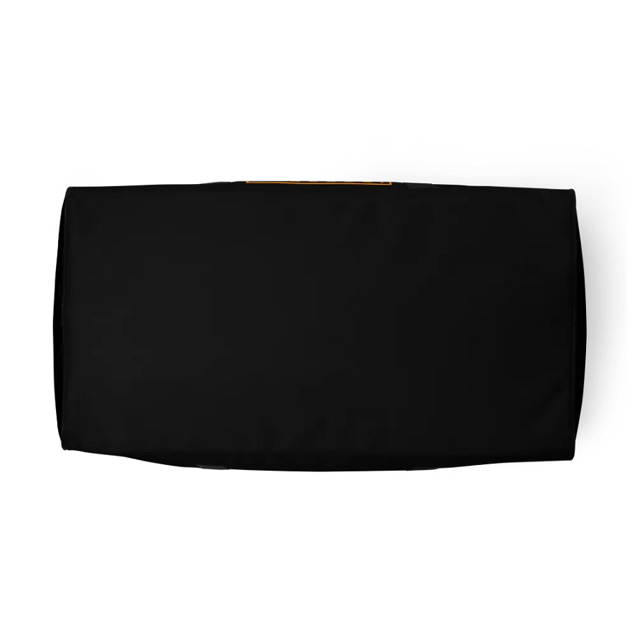 Caution Heavy Lifter Ahead-Barbell Zone Duffle Bag (Black) product image (8)
