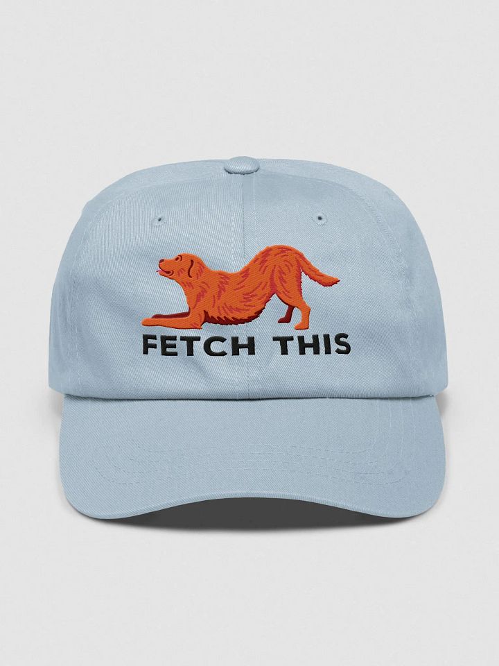 Fetch This Classic Dad Hat(Embroidered) of a Golden Retriever(Red) product image (9)