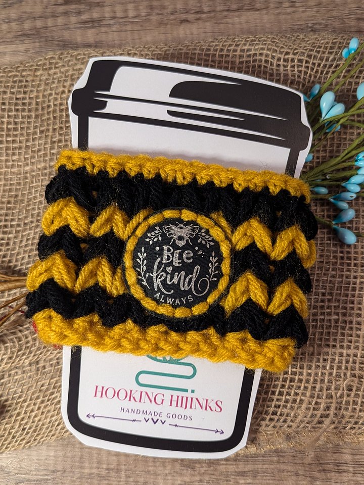 Cup Cozy - Bee Kind product image (1)