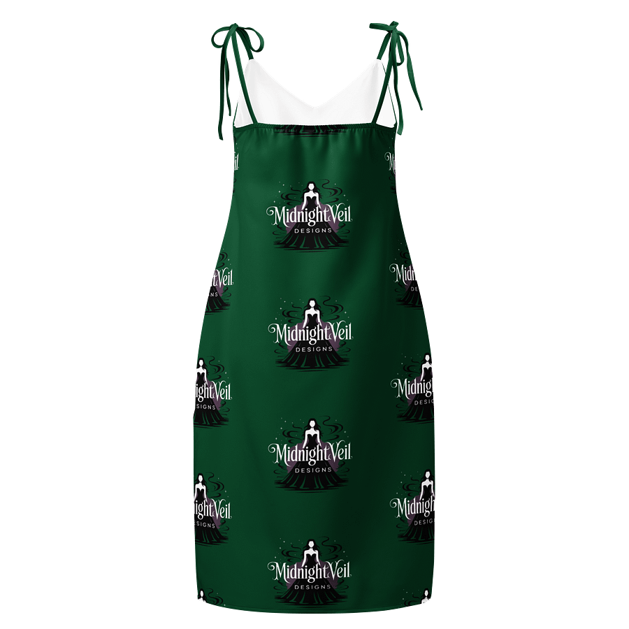 Midnight Veil Designs Slip Midi Chiffon Dress - Green (XS-2XL) product image (2)