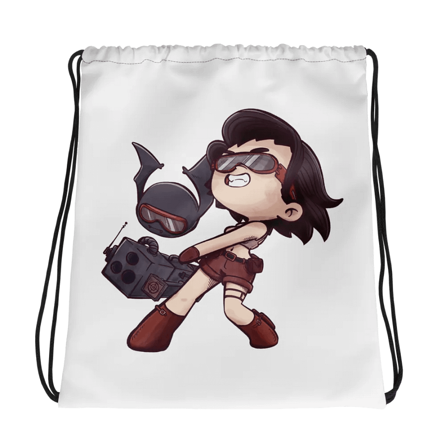 She & Her Pet | Drawstring Bag product image (1)