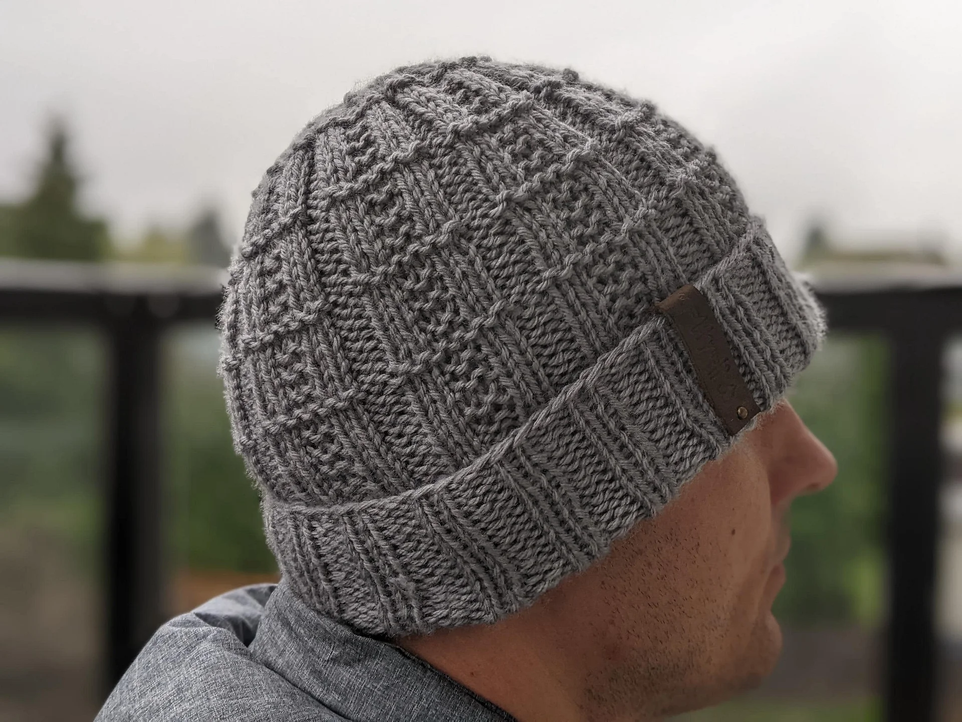 Knit & Purl Men's Hat Pattern product image (7)