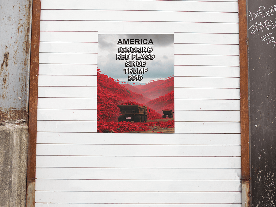 Trump's Red Flags Dump Ground - Digital Download product image (3)