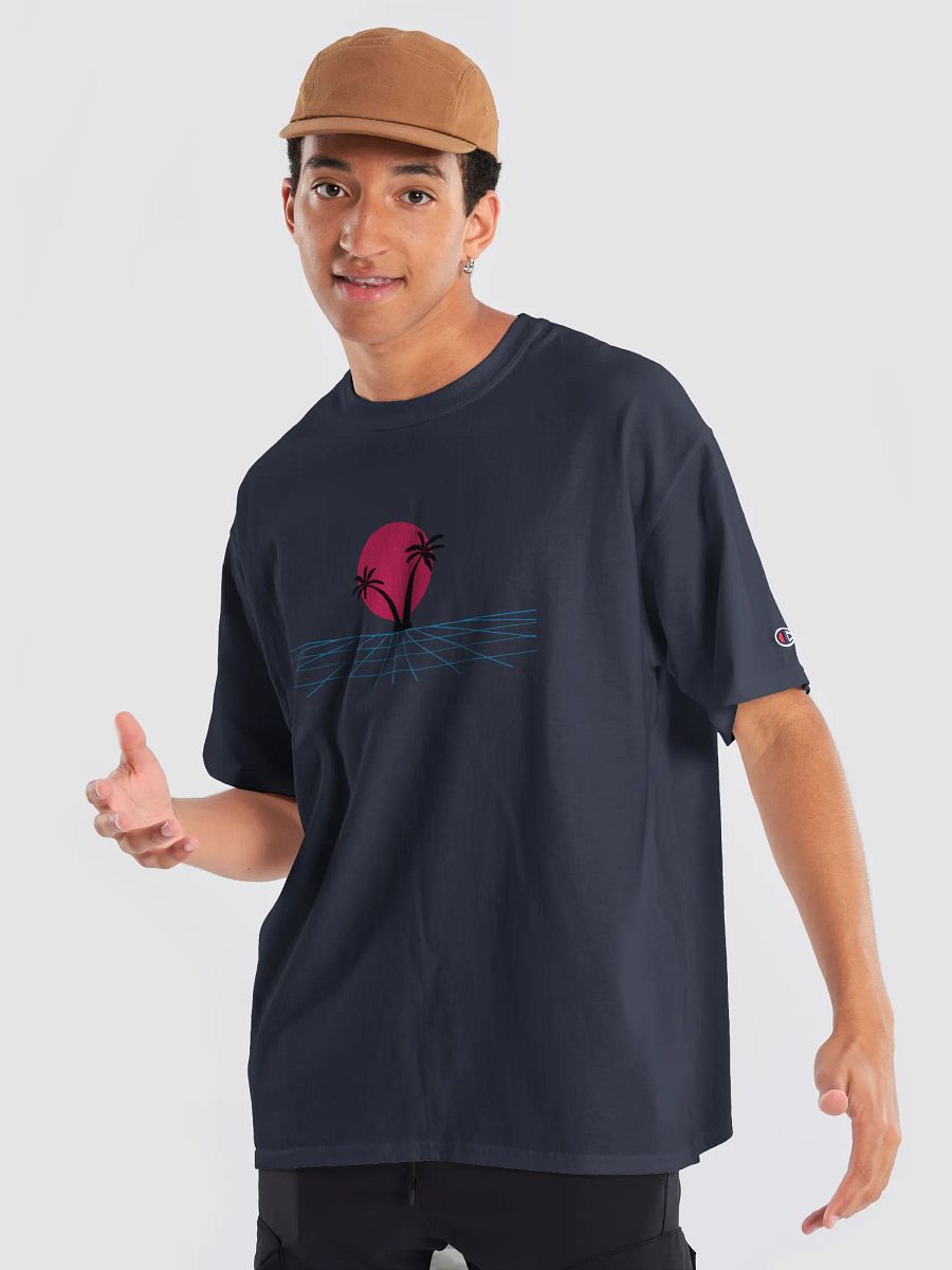 Retro Sunset Palm Trees T-Shirt product image (8)