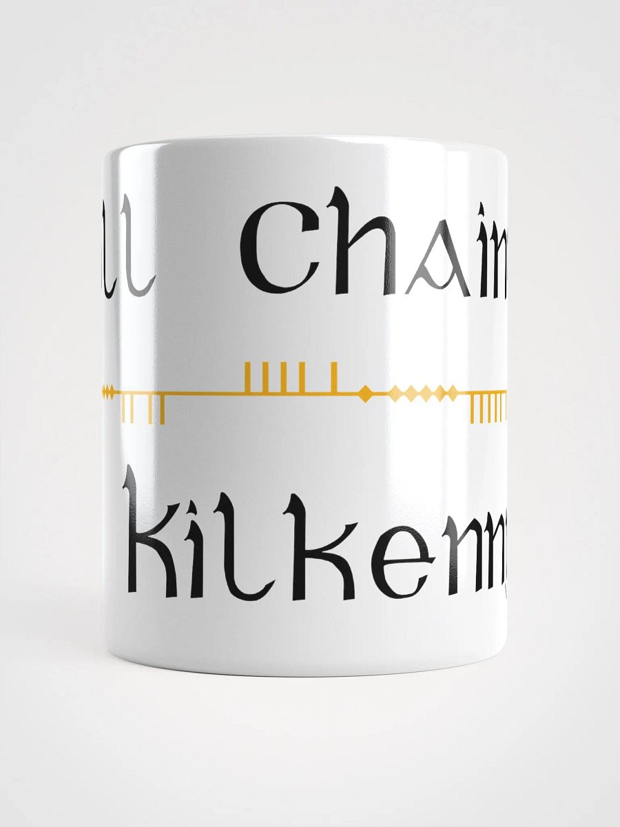 Kilkenny/Cill Chainnigh Scholastic style Ogham Mug product image (5)
