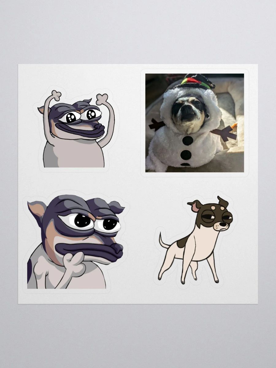 Pawsitively Adorable Cookie the Dog Sticker Set product image (1)