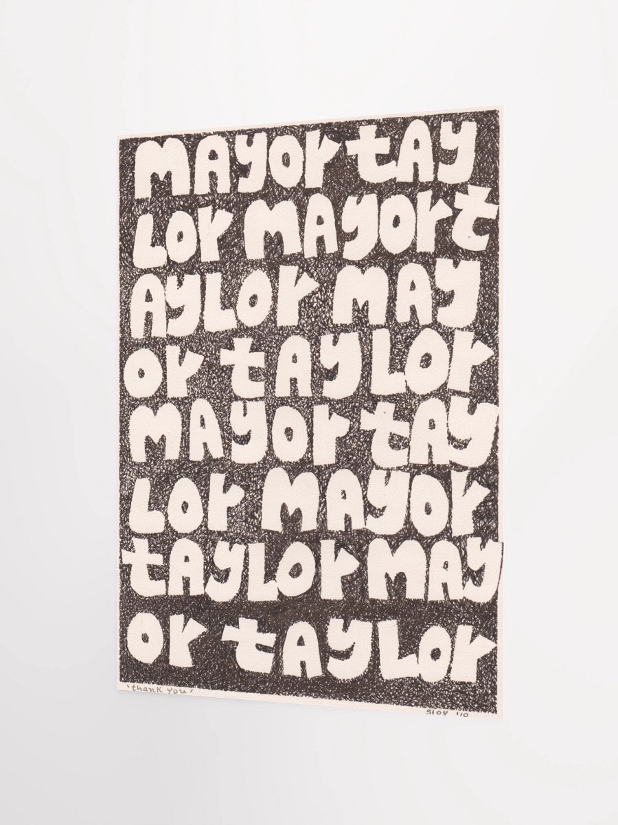 Mayor Taylor Poster product image (4)