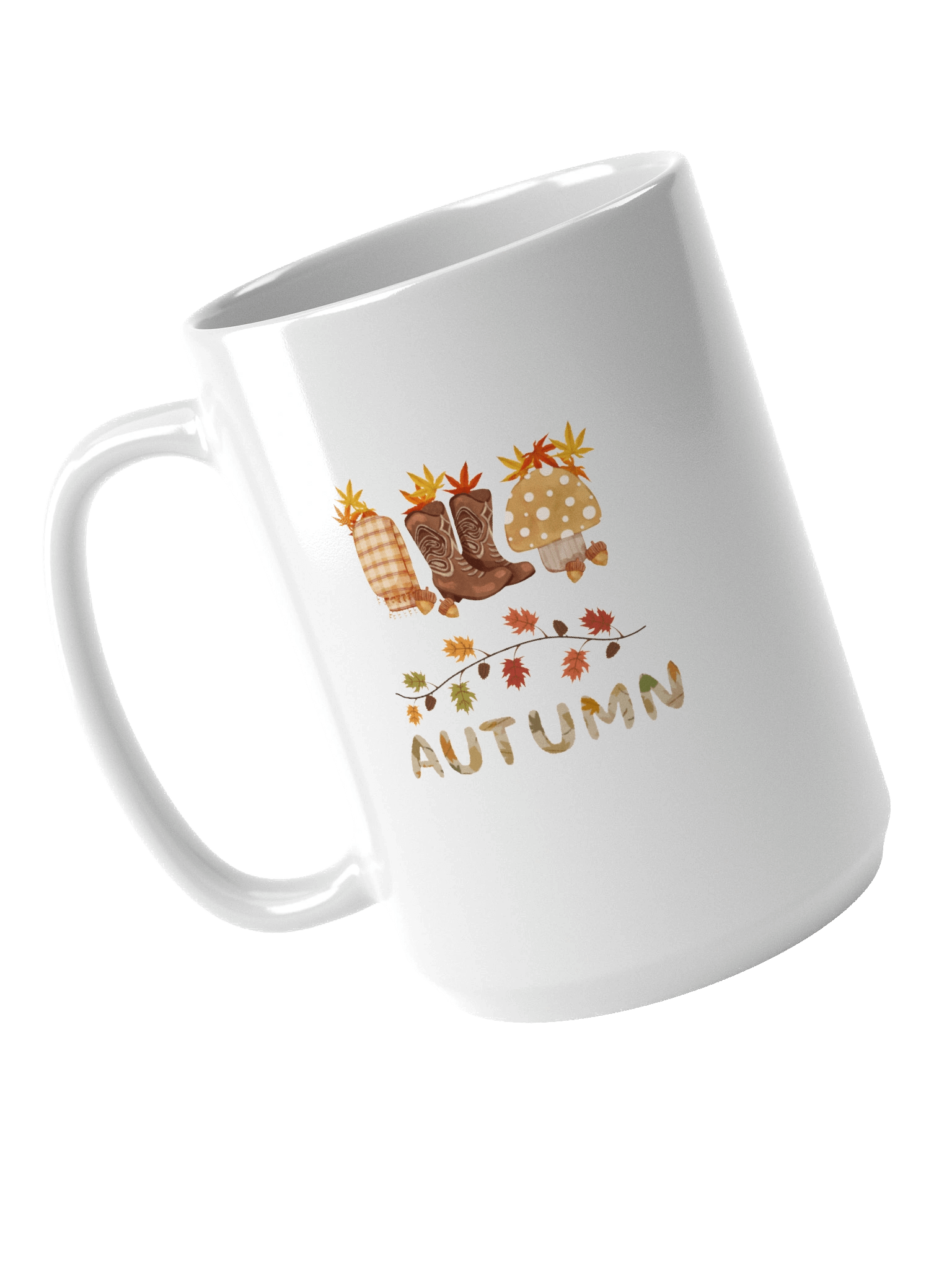 "Autumn Coffee Mug with Cozy Seasonal Design" product image (4)