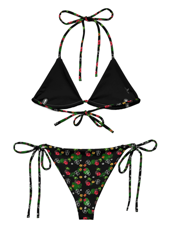 Tropical Bikini in Black product image (10)