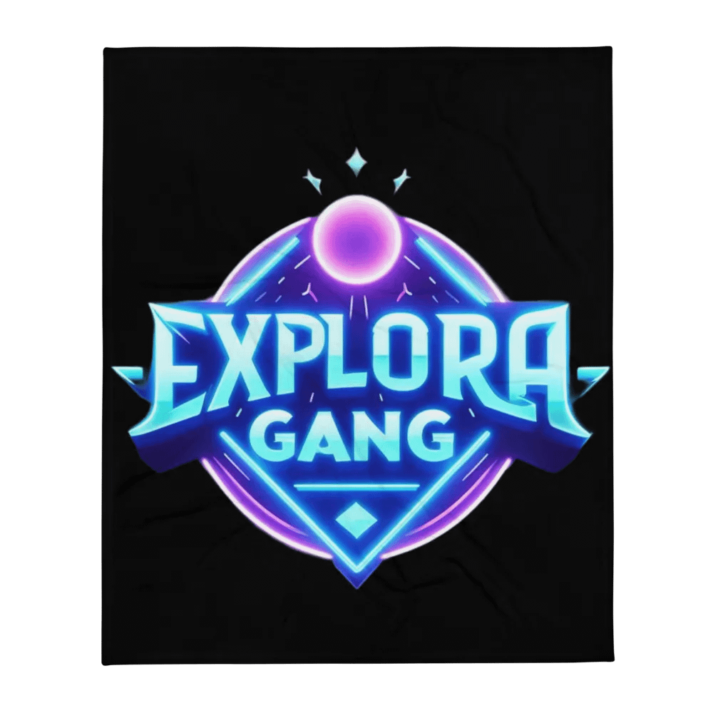 Explora Gang Official Logo Blanket product image (1)
