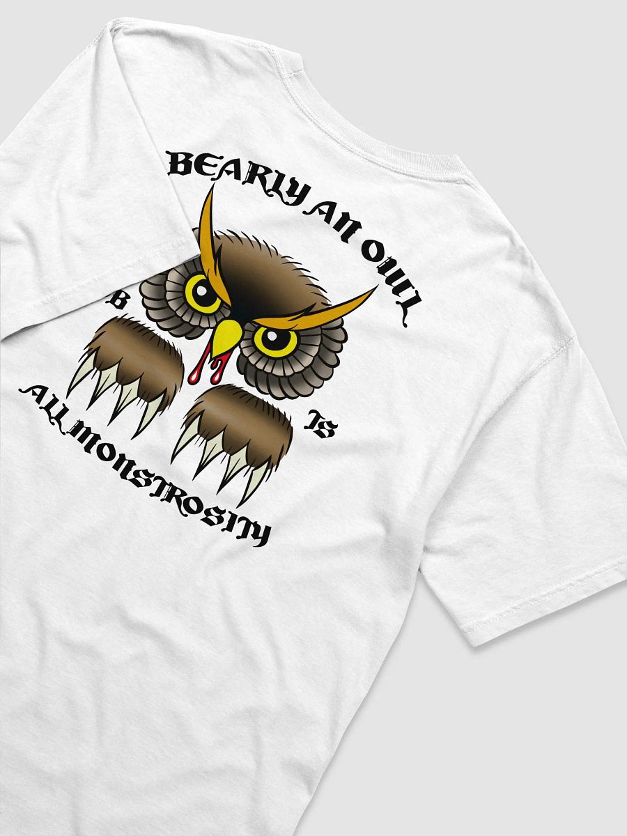 Bearly an Owl - Black text product image (3)