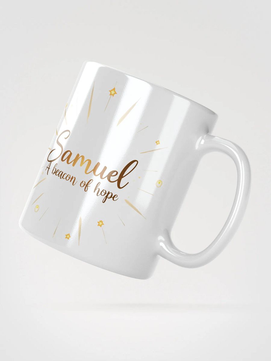 Samuel: A Beacon of Hope Mug – Celebrate the Strength and Meaning Behind the Name product image (2)