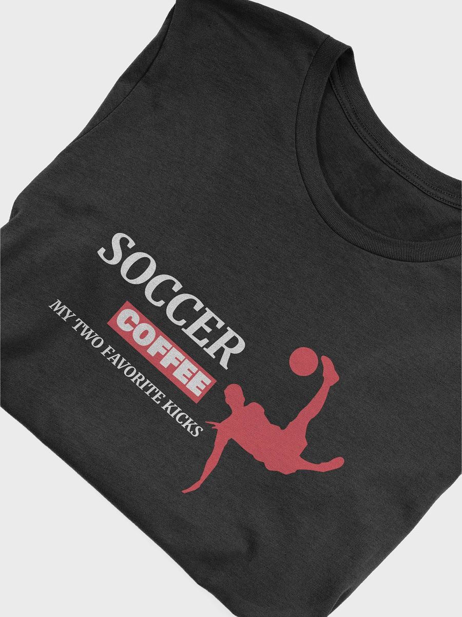 Soccer Coffee Silhouette T-Shirt product image (5)