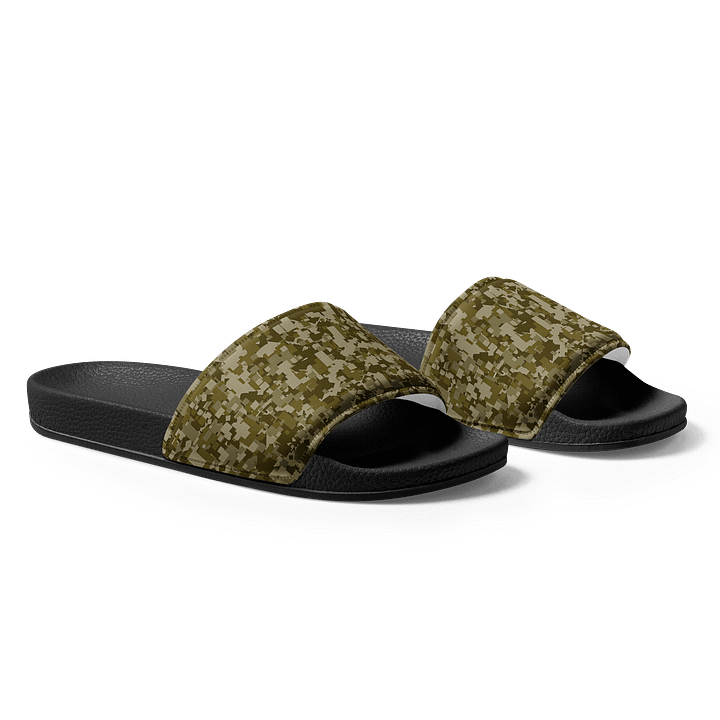 Pixel Camo Women's Slides product image (1)