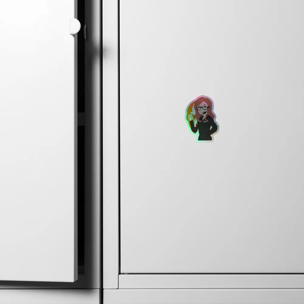 Ishcakes OG Logo Holo Sticker product image (6)