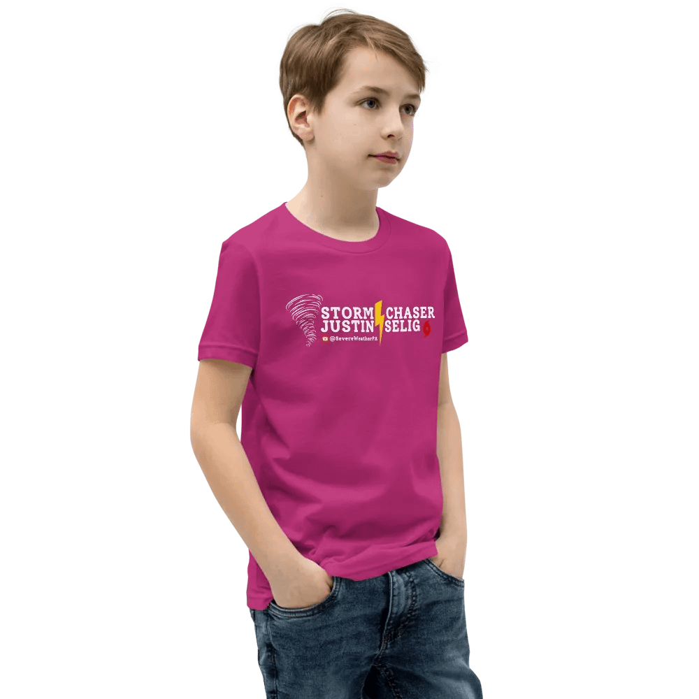 Youth Storm Chaser Justin Selig Logo Tee product image (4)