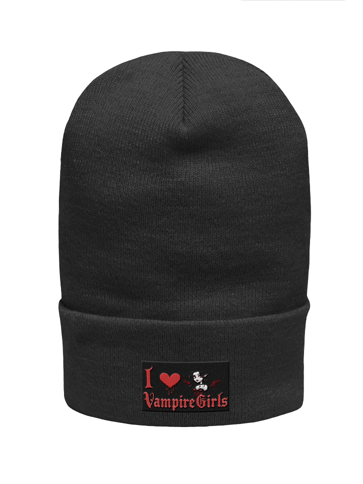 I ❤️ Vampire Girls Beanie product image (1)