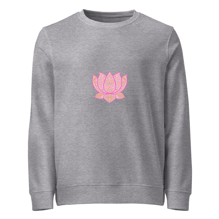 Golden Lotus Organic Sweatshirt product image (1)