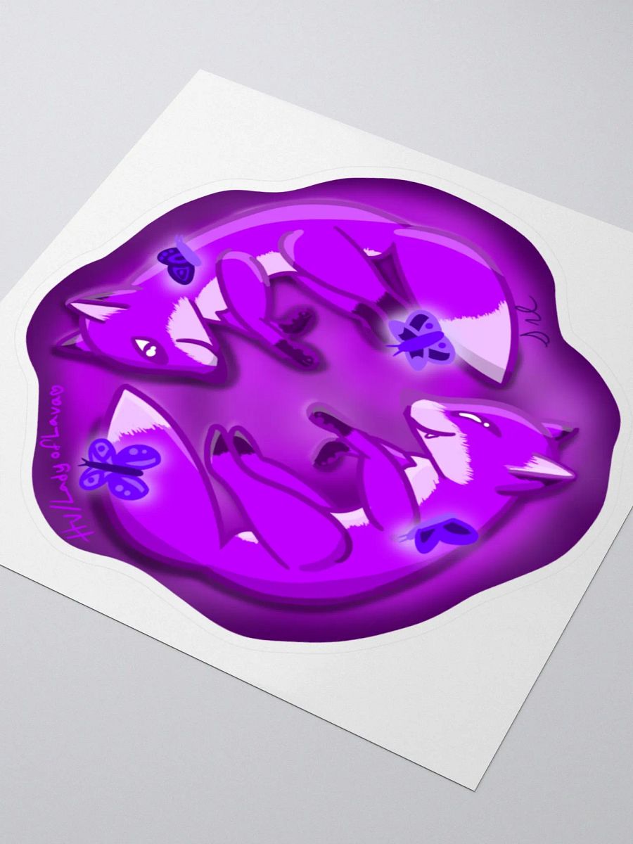 Mystical Foxes(May) Kiss Cut Sticker product image (3)
