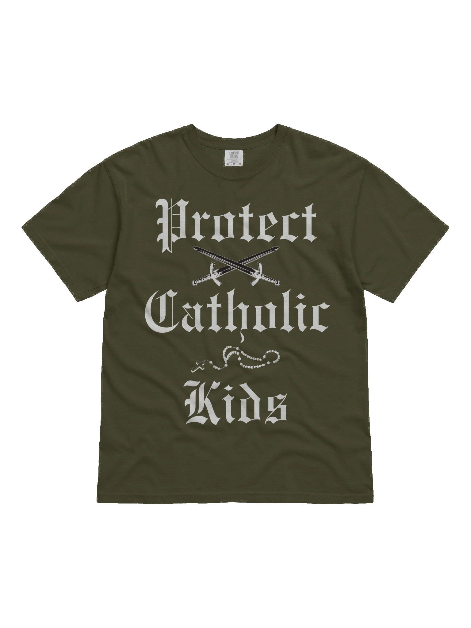 Protect Catholic Kids - T Shirt - Sage product image (1)