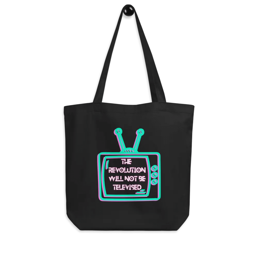 The Revolution Will Not Be Televised Tote Bag product image (2)