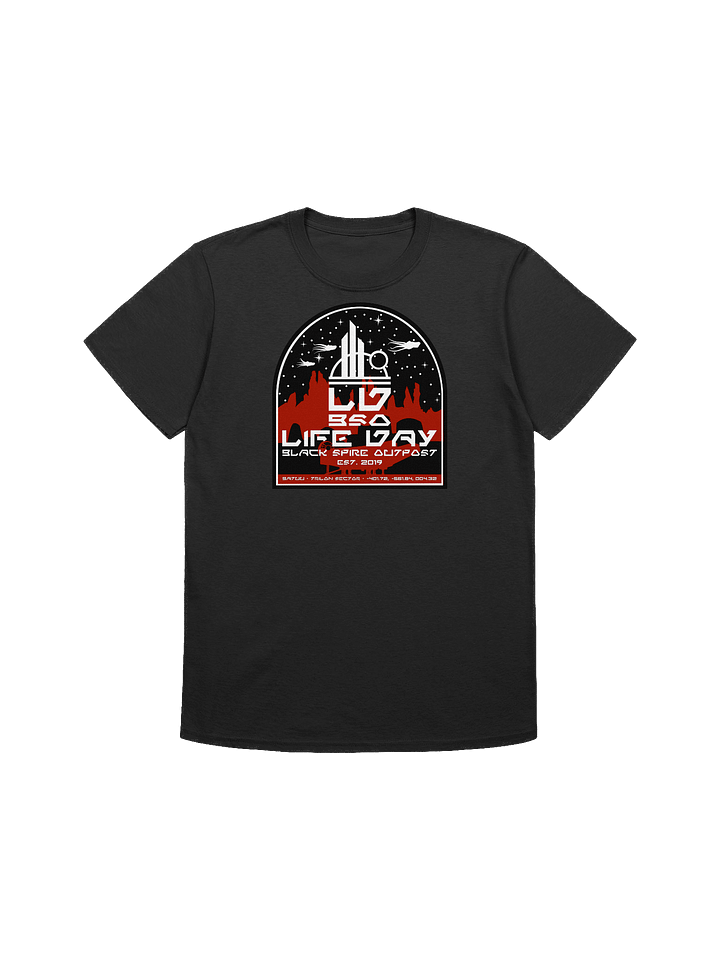 Life Day Black Spire Outpost Logo Tee product image (2)