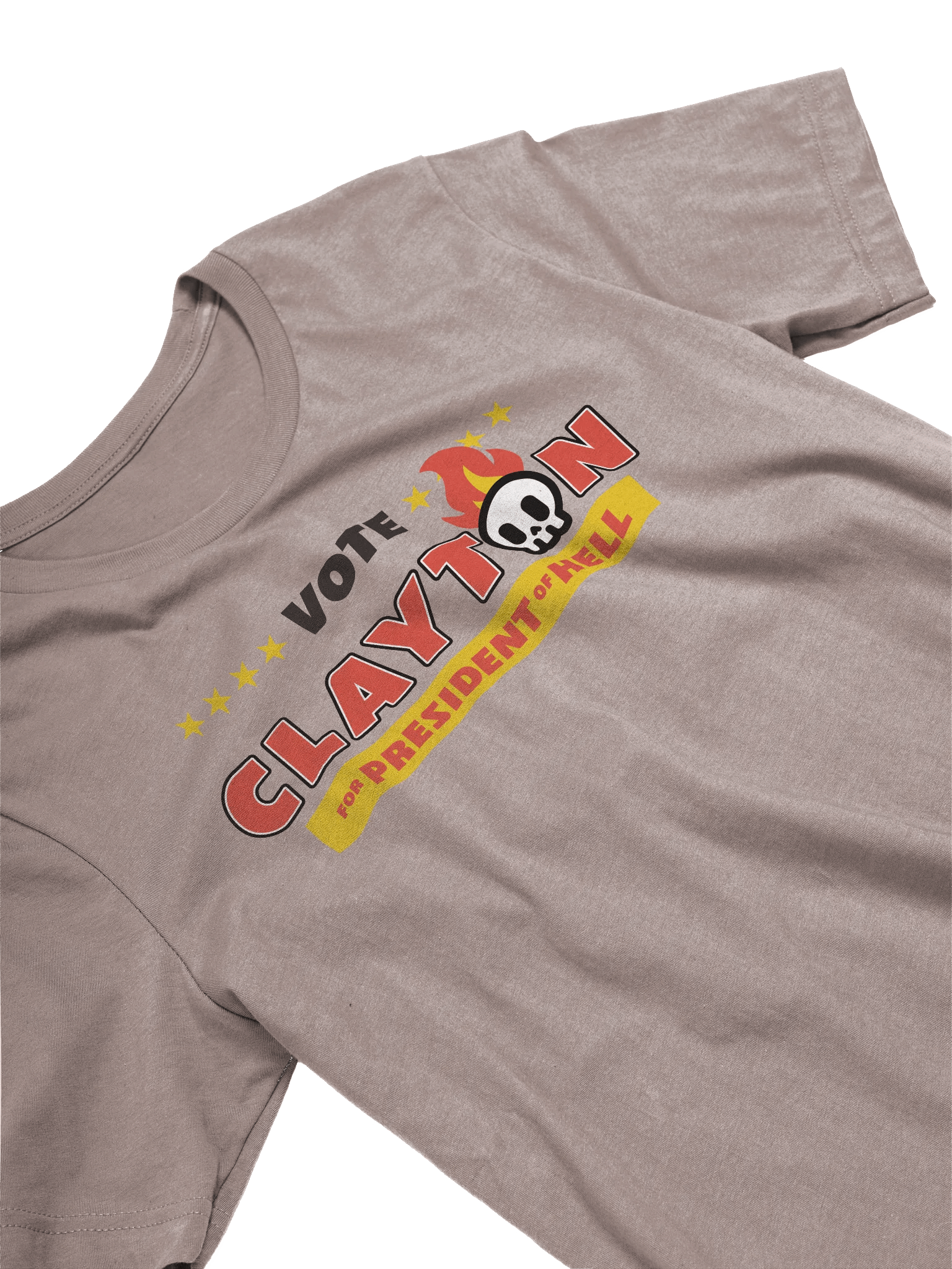 Vote Clayton for President of Hell T-Shirt product image (12)