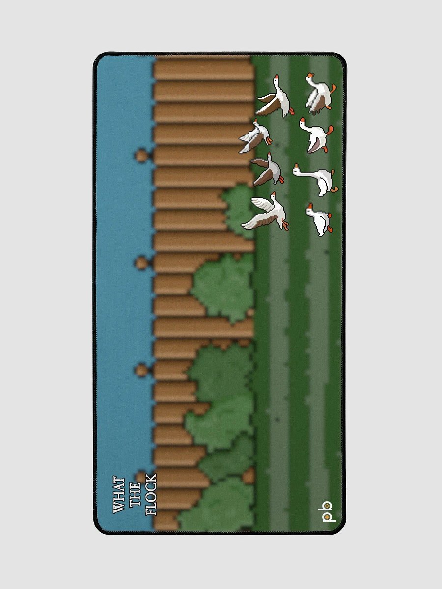 What the Flock Pixel-Art Goose Desk Mat product image (2)