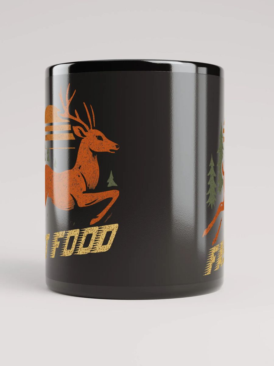 Fast Food Mug – Funny Hunting Coffee Cup with Vintage Deer product image (9)