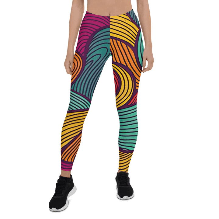 Vibrant Flow All-Over Leggings product image (1)