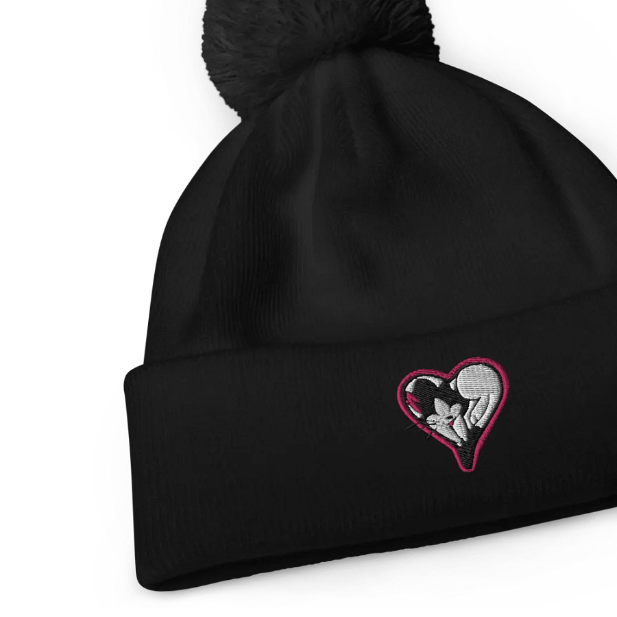gupasmHeart Pom-Pom Beanie product image (2)