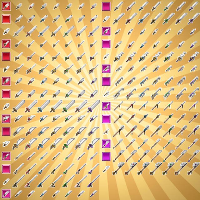 KR Fantasy Market ~ Weapons Tileset for RPGs product image (2)